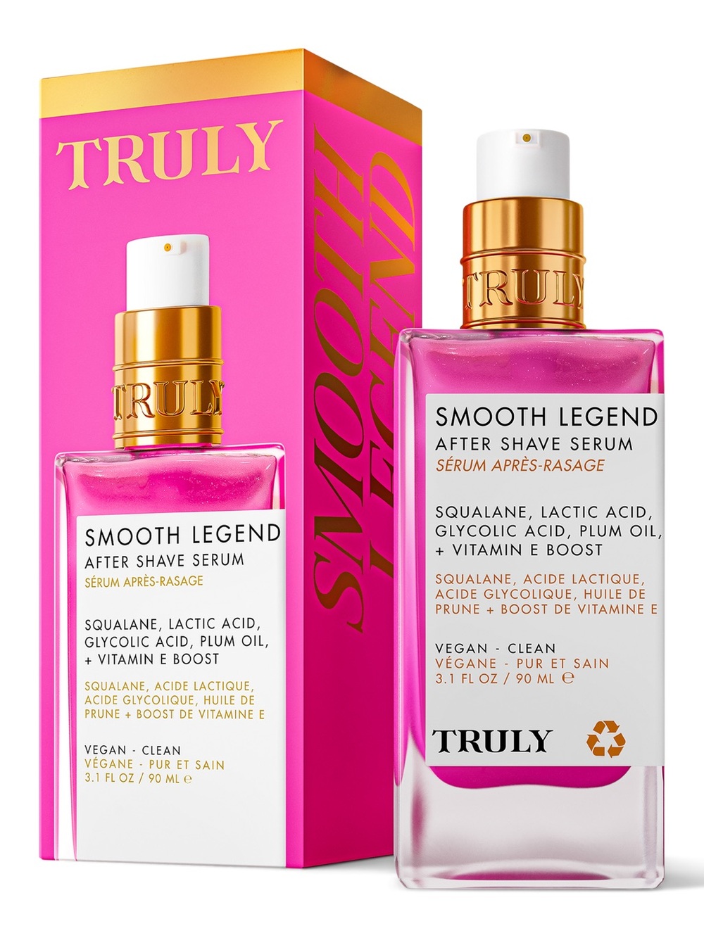 TRULY NIB Smooth Legend After Shave Serum 90ml / $33 Retail